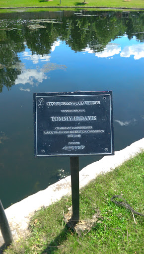 Tommy L. Davis Plaque - Greenwood Village, CO.jpg