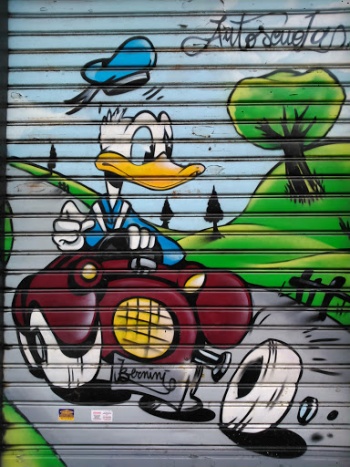 Paperino Murales - Napoli, Campania.jpg