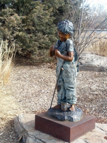 Girl Fishing - Stone House Gar - Lakewood, CO.jpg