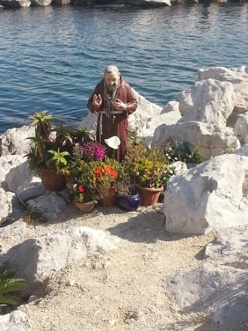 Padre Pio A Mare - Napoli, Campania.jpg