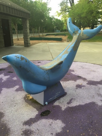 Dolphin Sculpture - Roseville, CA.jpg