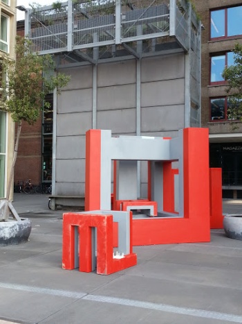 Red and Grey Sculpture - Amsterdam, NH.jpg