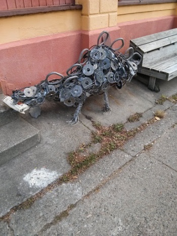 Pet Stegosaurus - Ann Arbor, MI.jpg
