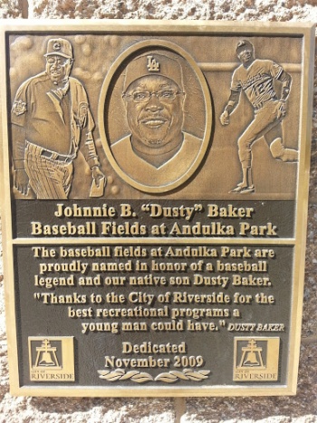 Dusty Baker Dedication Plaque - Riverside, CA.jpg