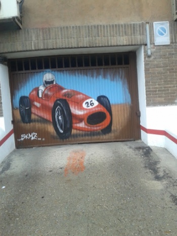 Graffiti Coche - Madrid, Comunidad de Madrid.jpg