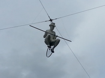 Southbank Tightrope Unicyclist - South Brisbane, QLD.jpg