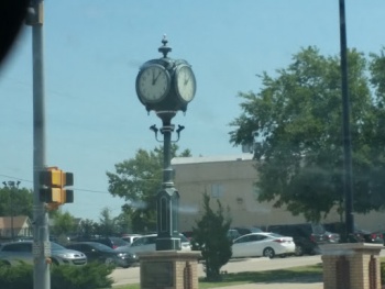 S Walker Ave Centennial Clock - Oklahoma City, OK.jpg