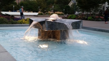 Temple Square Fountain Falls - Salt Lake City, UT.jpg