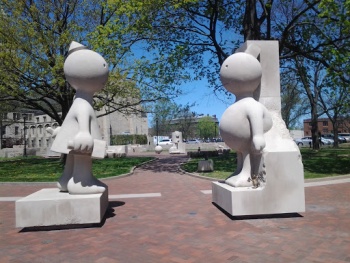 Stone Man and Woman - Rochester, NY.jpg