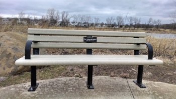 Dr. John Malesich Memorial Bench - Joliet, IL.jpg