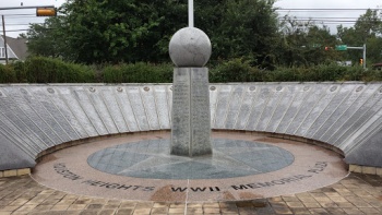 Statue at Heights WWII Memorial Plaza - Houston, TX.jpg
