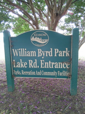 William Byrd Park Lake Rd Entrance - Richmond, VA.jpg