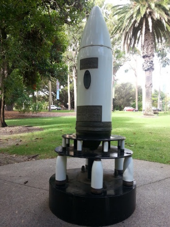 Shell from HMS Queen Elizabeth - Kings Park, WA.jpg