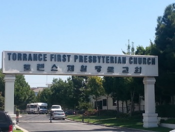 Torrance First Presbyterian Church Welcome Sign - Torrance, CA.jpg