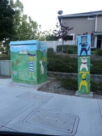 Kids and Dogs Electric Box - San Jose, CA.jpg