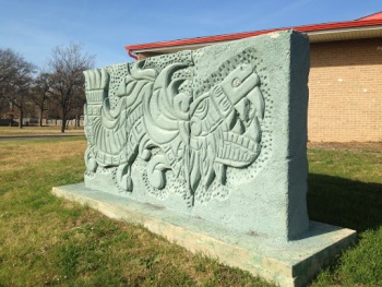 Aztec Dragon Stone Mural - Irving, TX.jpg