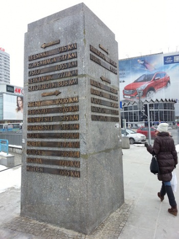 Drogowskazy Aleje Jerozolimskie - Warszawa, mazowieckie.jpg
