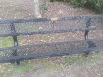 Esther Arkins Memorial Bench - Tallahassee, FL.jpg