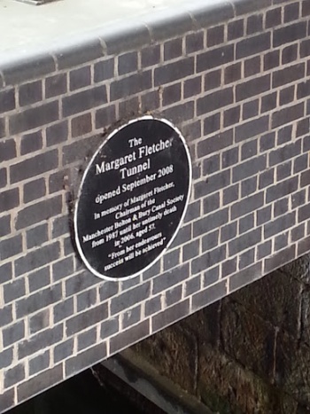 Margaret Fletcher Tunnel Memorial - Salford, England.jpg