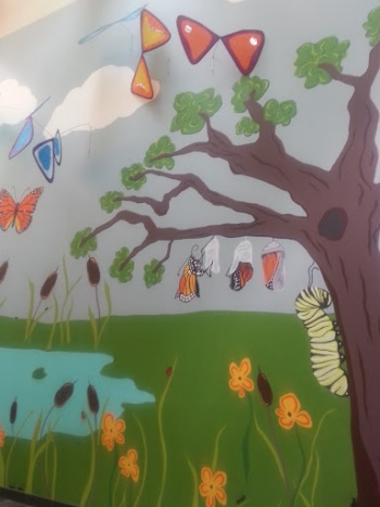 Sutter Pediatric Butterfly Mural - Sacramento, CA.jpg