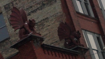 Twin Red Gargoyles - Grand Rapids, MI.jpg