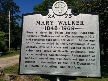 Historic Marker of Mary Walker 1848-1969 - Chattanooga, TN.jpg