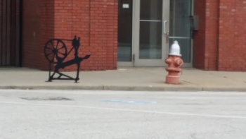 Spinning Wheel Bike Rack - Cleveland, OH.jpg