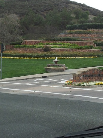 Silver Creek Country Club Exit Fountain - San Jose, CA.jpg