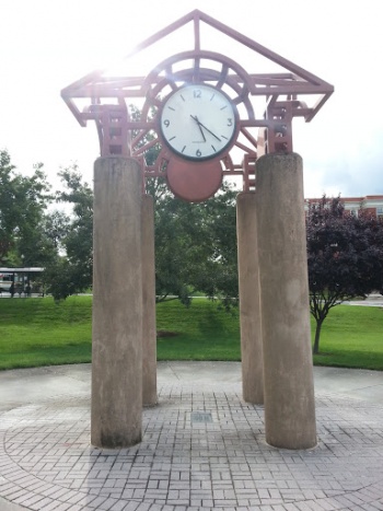 50th Anniversary Clock - Greensboro, NC.jpg
