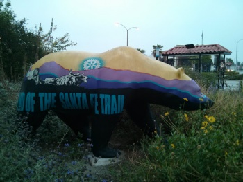 End Of The Trail Bear Statue - El Monte, CA.jpg
