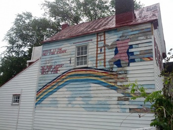 Jesus is the Only Fire Escape Mural - Charleston, SC.jpg