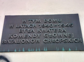 Kwatera Komendy GÅÃ³wnej BatalionÃ³w ChÅopskich - Warszawa, mazowieckie.jpg