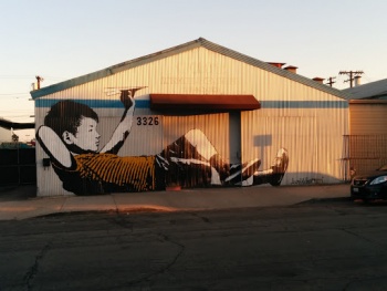 Paper Airplane by Bumblebee - Burbank, CA.jpg